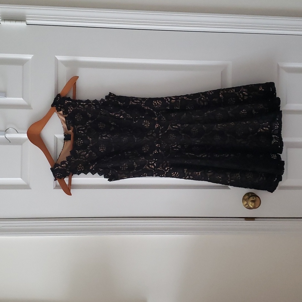 City Studio Black Lace Juniors Dress -  Party Bah Bar Mitzvah wedding Dance